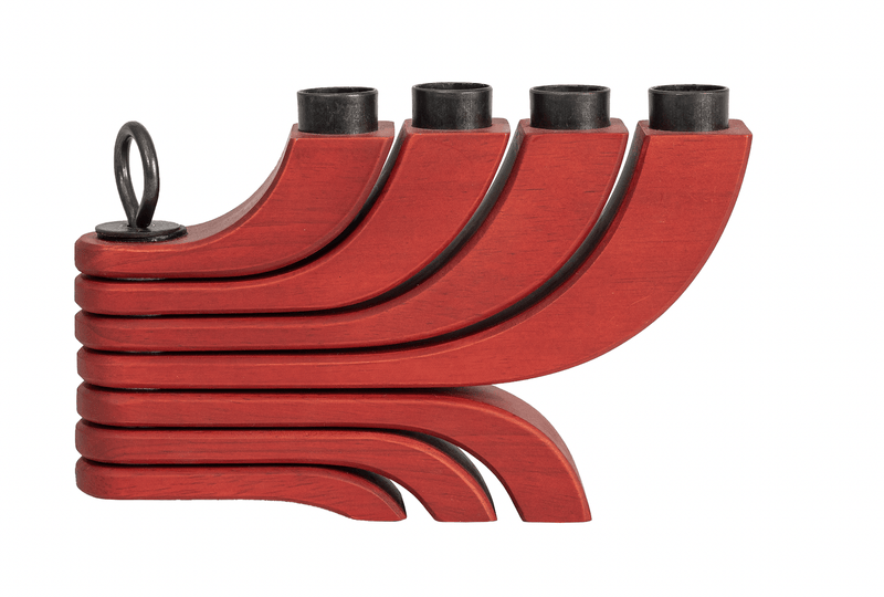 Nordic Light Foldable Candelabra - Design House Stockholm - Candle Holders - White - HORNE