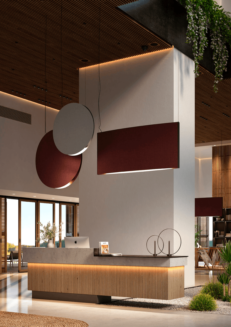 Noren S/100 LED Dimmable Pendant - Bover - Pendants - Direct Light Only - Dark Grey - HORNE