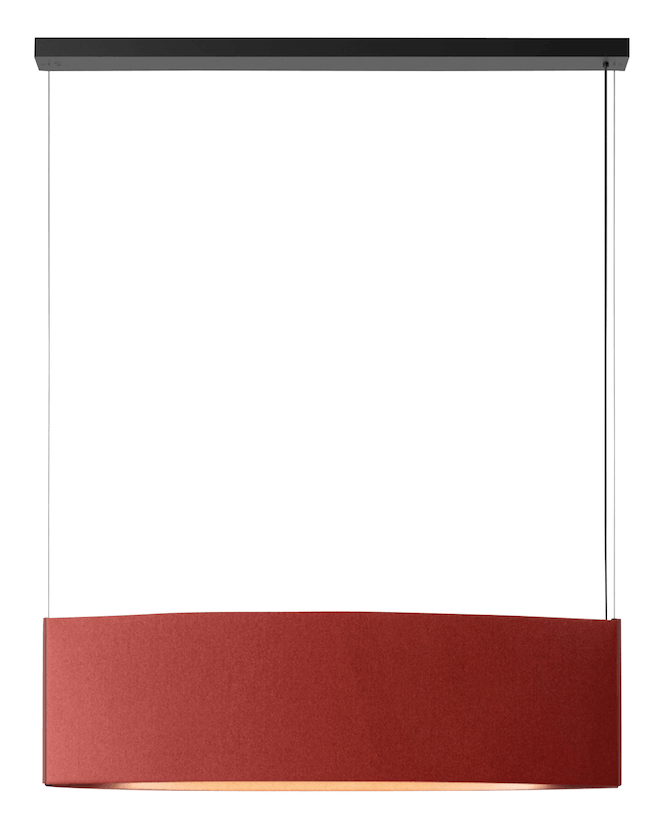 Noren S/123 LED Dimmable Pendant - Bover - Pendants - Direct Light Only - Dark Grey - HORNE