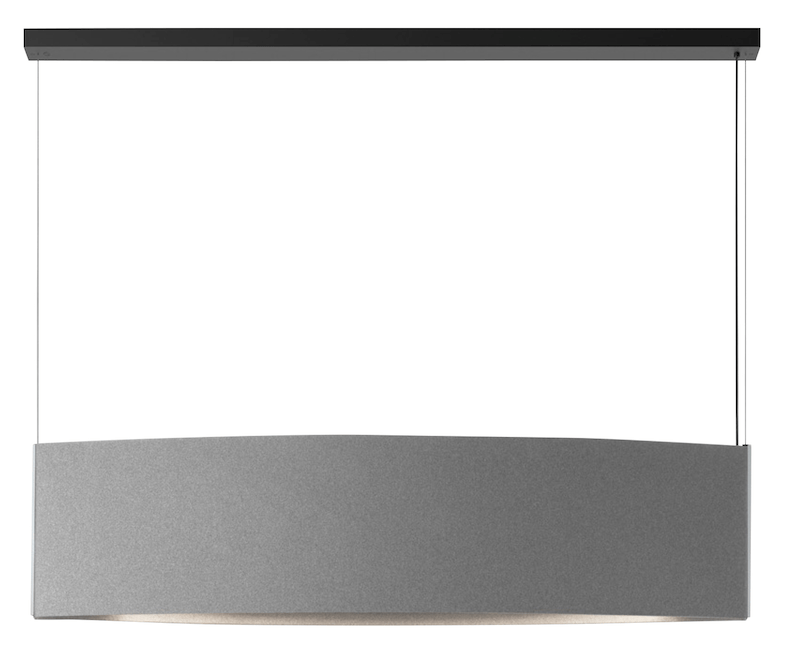 Noren S/151 LED Dimmable Pendant - Bover - Pendants - Direct Light Only - Dark Grey - HORNE