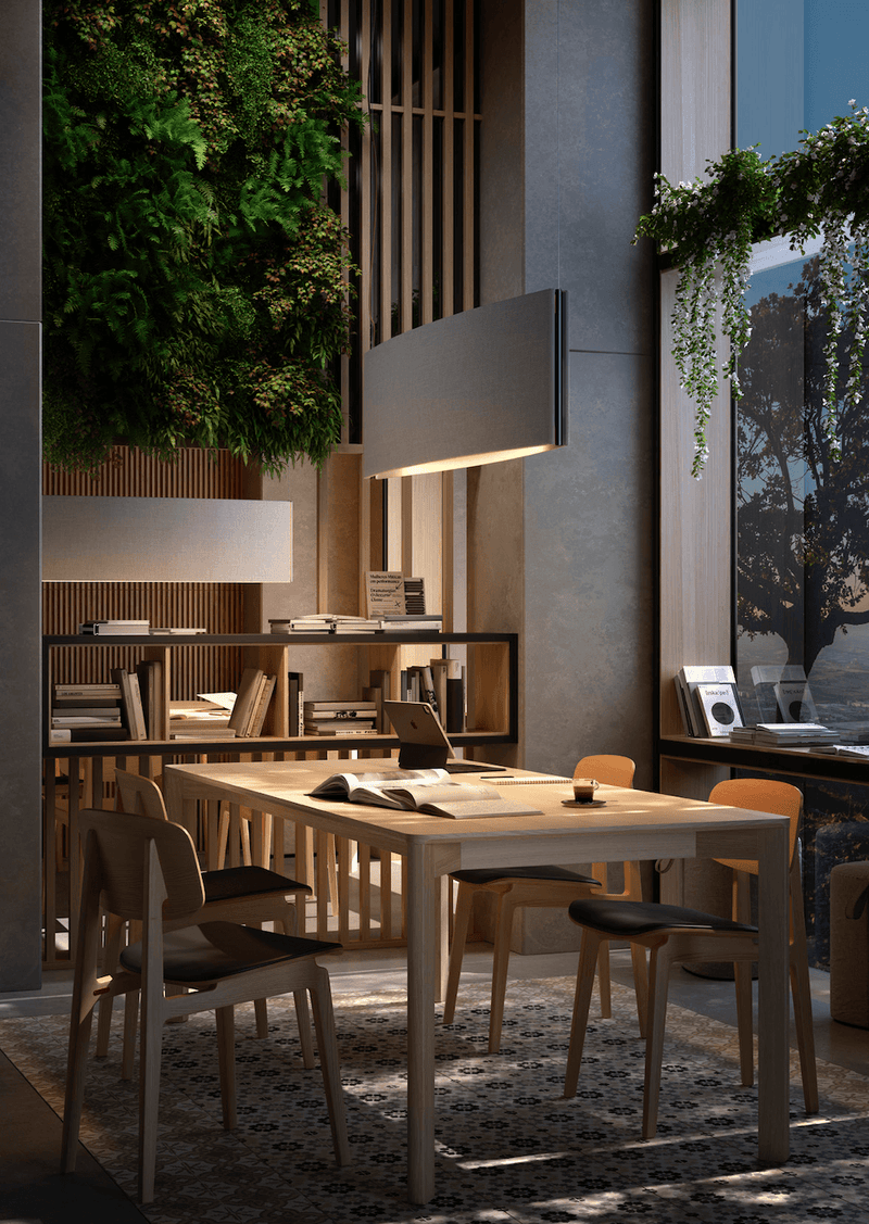 Noren S/151 LED Dimmable Pendant - Bover - Pendants - Direct Light Only - Dark Grey - HORNE