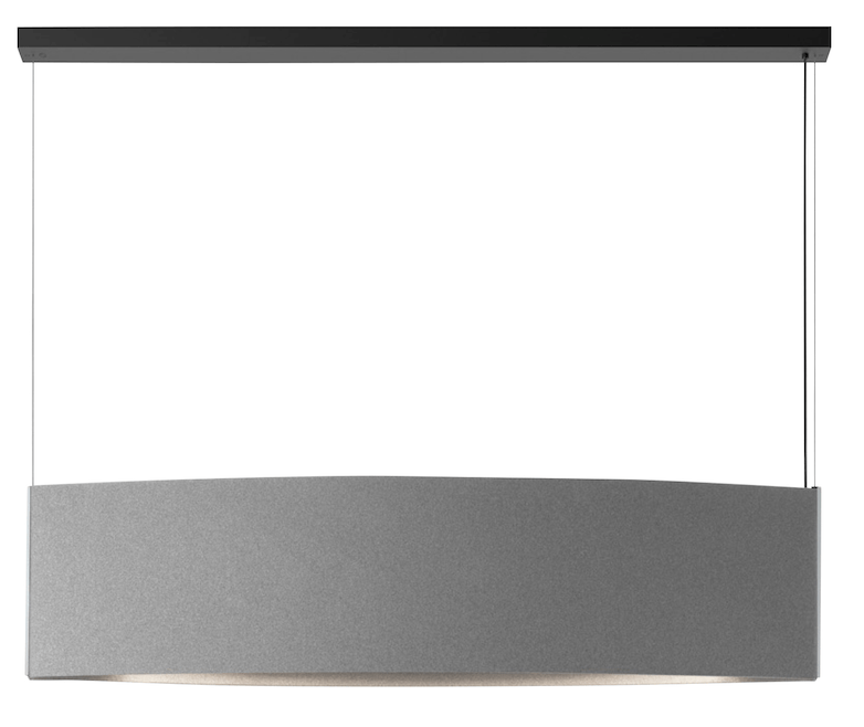 Noren S/151 LED Dimmable Pendant - Bover - Pendants - Direct Light Only - Dark Grey - HORNE