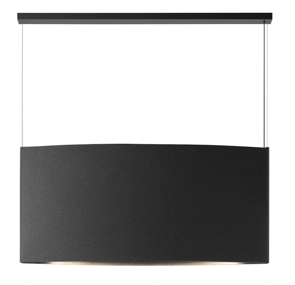 Noren S/151.2 LED Dimmable Pendant - Bover - Pendants - Direct Light Only - Dark Grey - HORNE