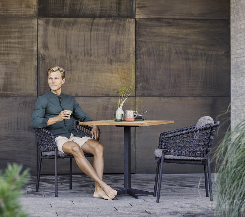 Ocean Chair - Cane Line - Outdoor Furniture - Dark Green - No Cushion - HORNE