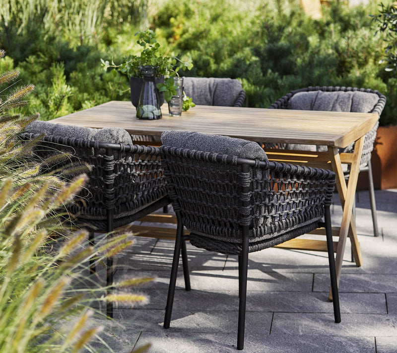 Ocean Chair - Cane Line - Outdoor Furniture - Dark Green - No Cushion - HORNE