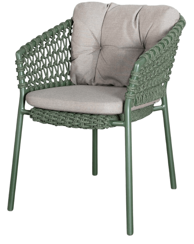 Ocean Chair - Cane Line - Outdoor Furniture - Dark Green - No Cushion - HORNE