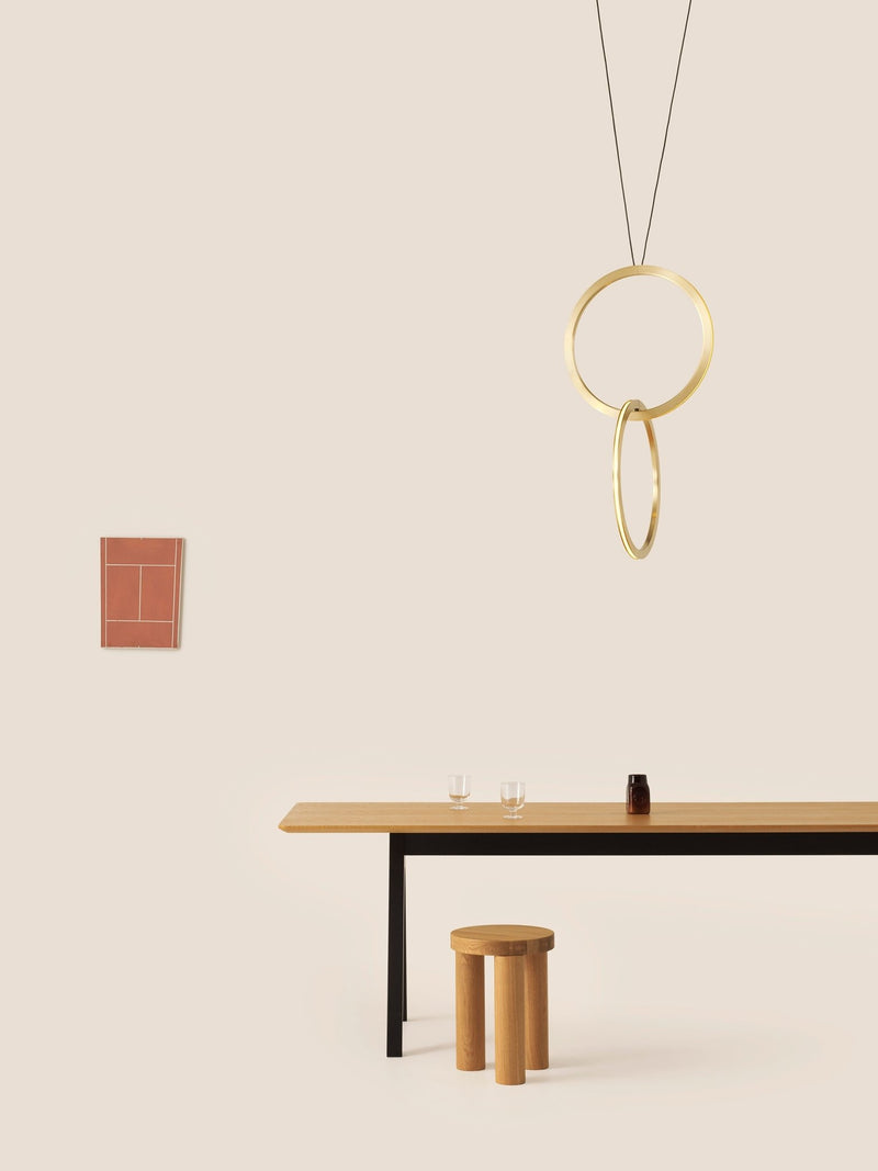 Offset Coffee Table - Resident - Table + Task - Natural - HORNE