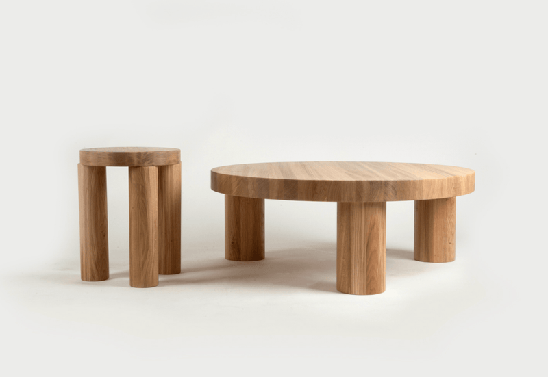 Offset Stool - Resident - Table + Task - Natural - HORNE