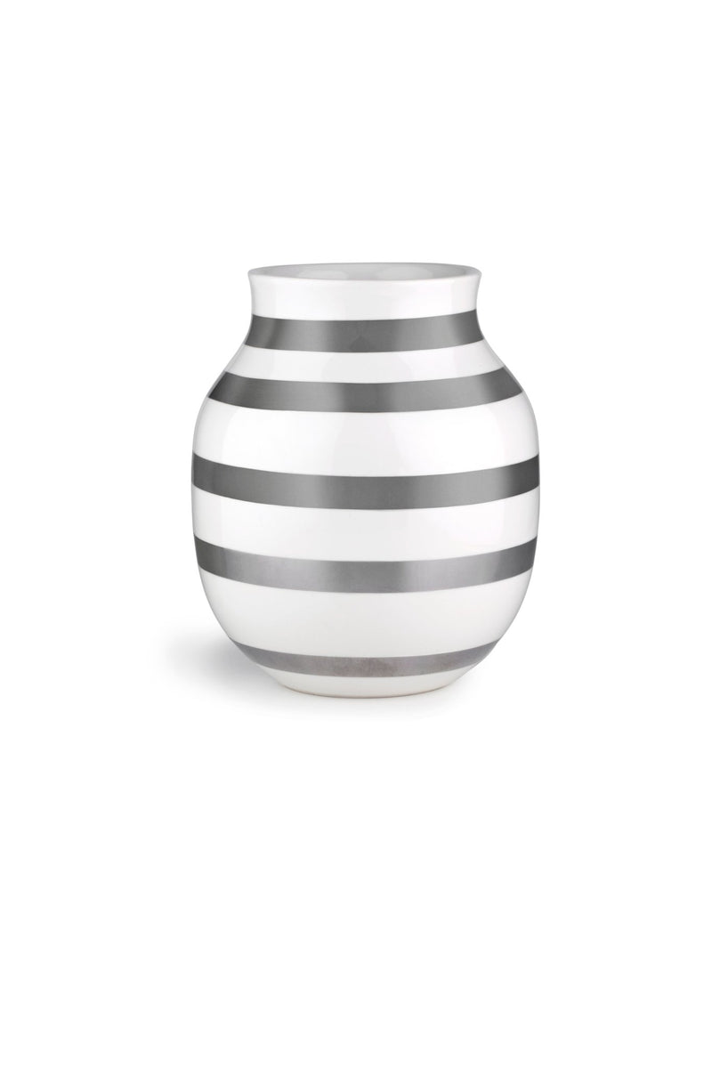 Omaggio Vase - Silver - Kähler - Vases - 7.5