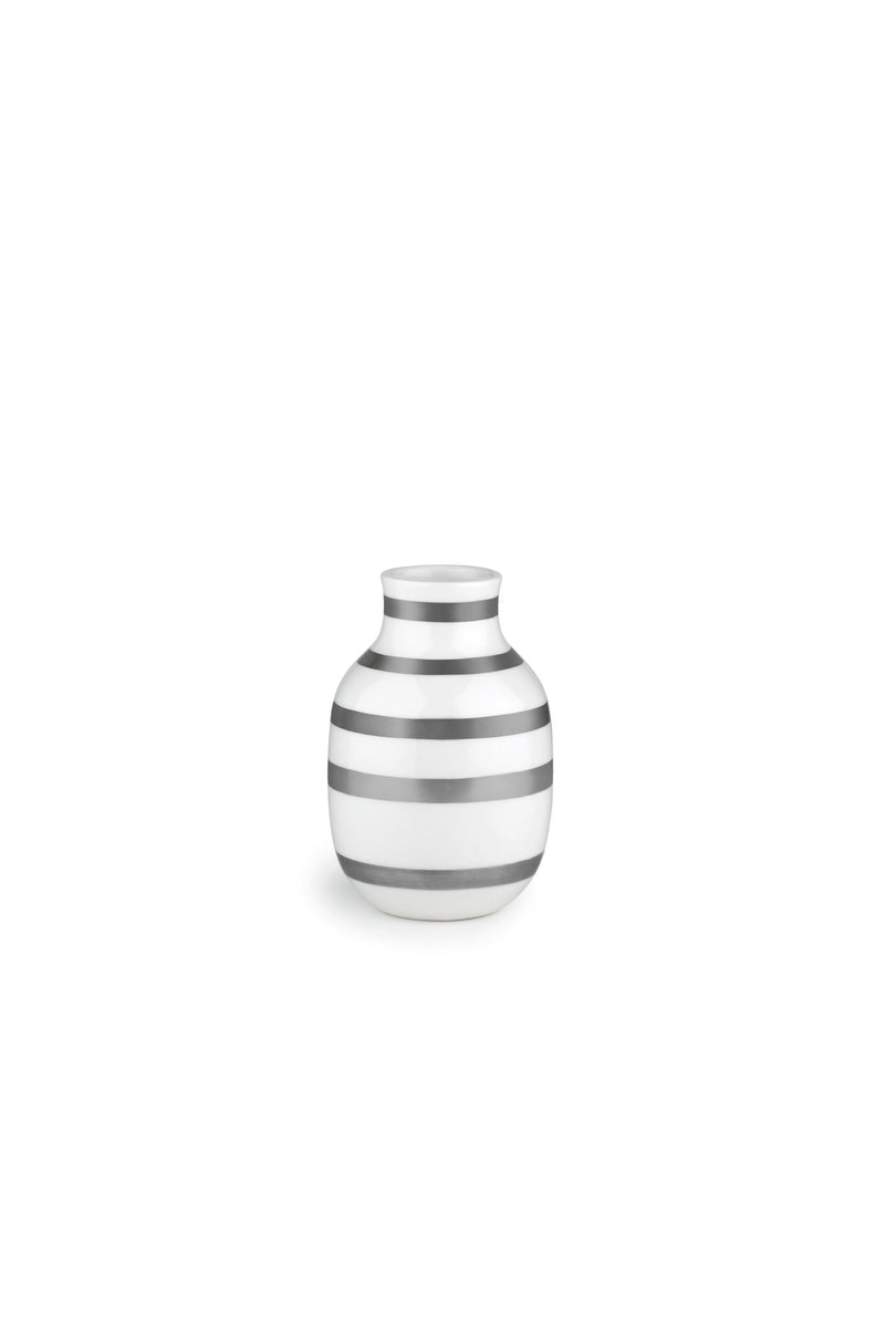 Omaggio Vase - Silver - Kähler - Vases - 7.5