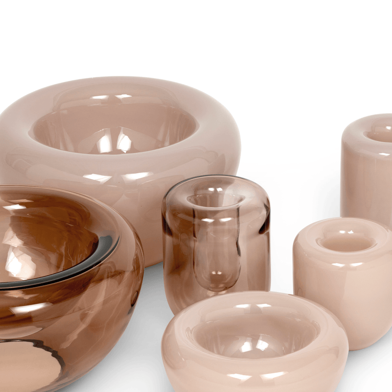 Opal Vase - Kristina Dam - Vases - Beige Opal - Small - HORNE
