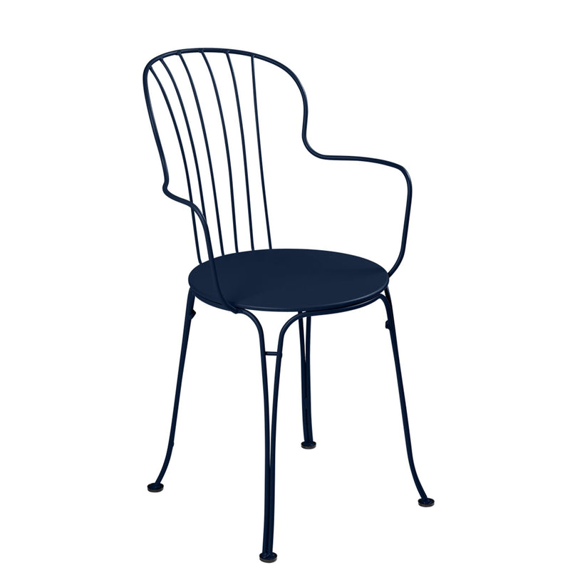 Opera+ Armchair - Set of 2 - Fermob - Outdoor Furniture - Acapulco Blue - HORNE