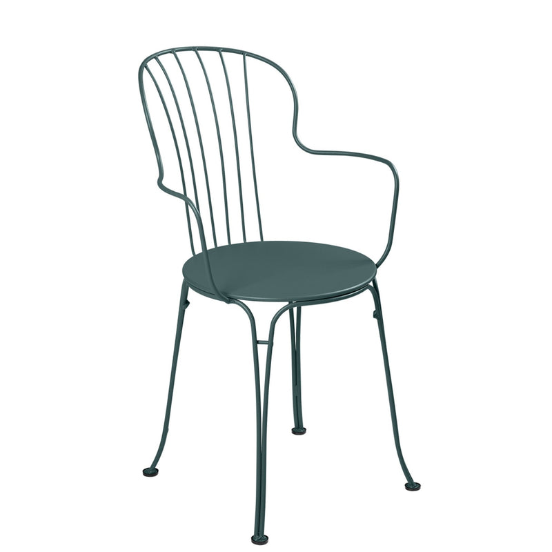 Opera+ Armchair - Set of 2 - Fermob - Outdoor Furniture - Acapulco Blue - HORNE