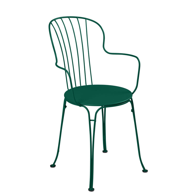 Opera+ Armchair - Set of 2 - Fermob - Outdoor Furniture - Acapulco Blue - HORNE