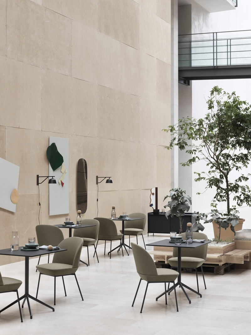 Oslo Side Chair - Muuto - Chairs - Ocean 32 Seat & Chrome Legs - HORNE