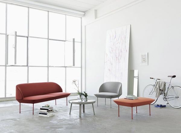 Oslo Sofa - 3 - Seater - Muuto - Sofas - Navy Vidar 554 & Navy Blue Legs - HORNE