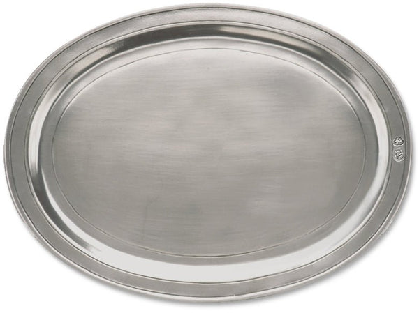 Oval Incised Tray