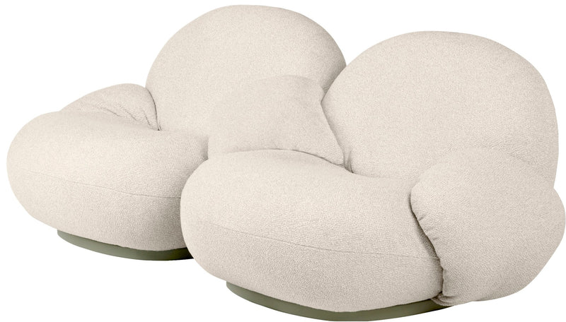 Pacha Outdoor 2 - Seater Sofa with Armrest - Gubi - Outdoor Furniture - Chevron FR 034 - HORNE
