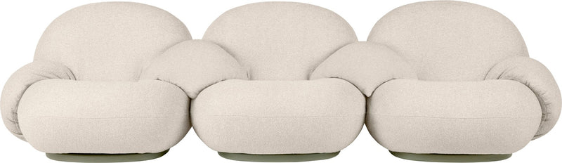 Pacha Outdoor 3 - Seater Sofa with Armrest - Gubi - Outdoor Furniture - Chevron FR 022 - HORNE