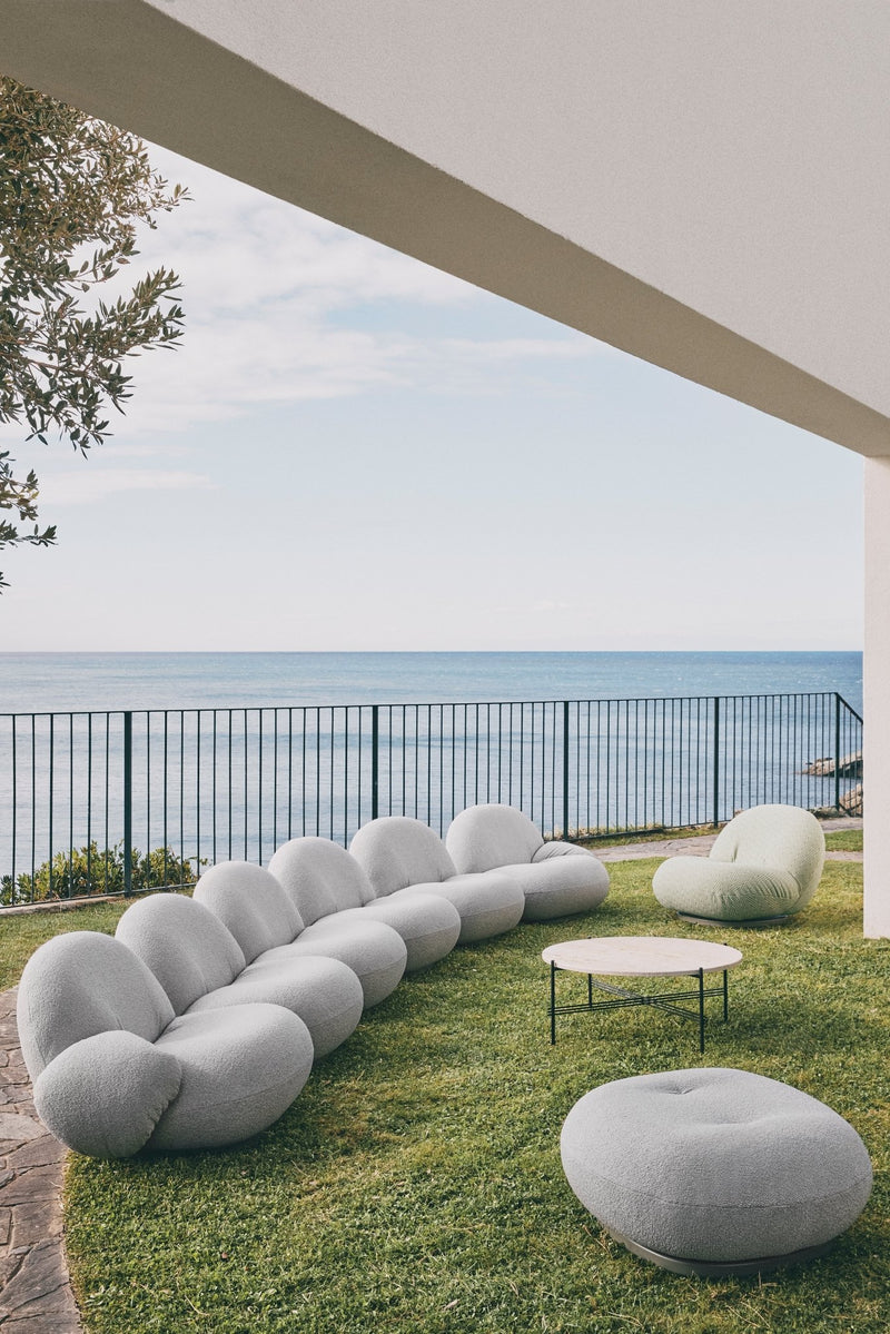 Pacha Outdoor Lounge Chair with Armrest - Gubi - Chairs - Limonta Lorkey 40 - HORNE