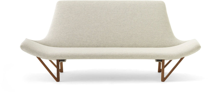 Pagode Sofa - Audo Copenhagen Sofas - Natural Oak - Hallingdal 65 Fabric - 0200 - HORNE
