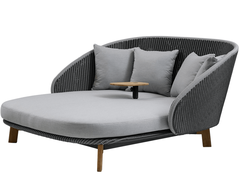 Peacock Daybed - Cane Line - Outdoor Furniture - No Parasol - HORNE