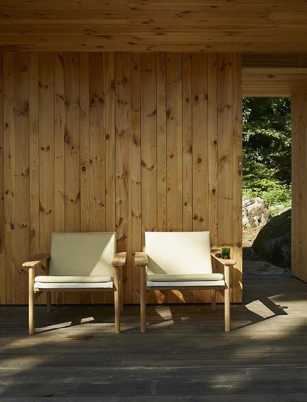 Pelagus Lounge Chair - Skagerak by Fritz Hansen - Outdoor Furniture - Add Cushion - HORNE