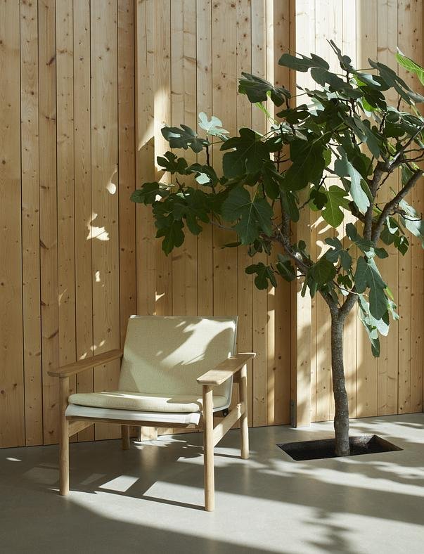 Pelagus Lounge Chair Cushion - Skagerak by Fritz Hansen - Outdoor Furniture - Honey Yellow - HORNE