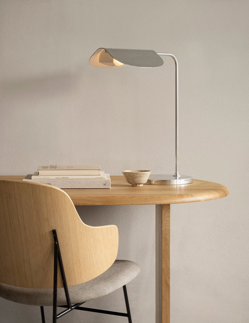 Penguin Dining Chair - Audo Copenhagen - Chairs - Walnut - Dakar 0250 - HORNE