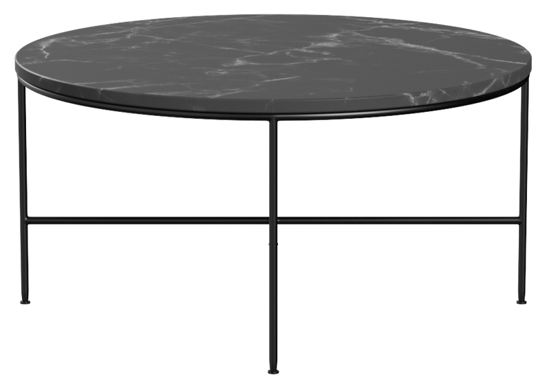 Planner™ Round Coffee Table - Fritz Hansen - Coffee Tables - Charcoal - HORNE