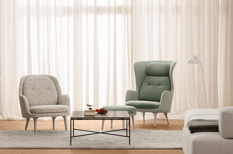 Planner™ Square Coffee Table - Fritz Hansen - Coffee Tables - Charcoal - HORNE