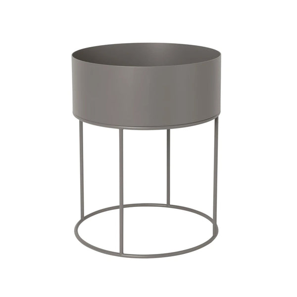 Plant Box - Round - Ferm Living - Office Accessories - Cashmere - HORNE