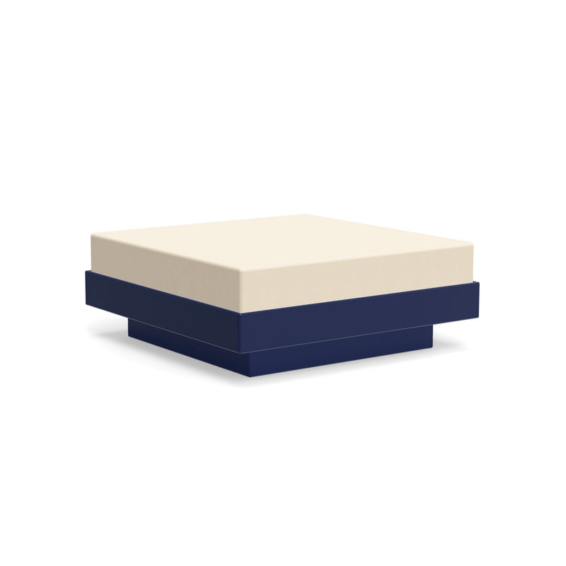 Platform One Ottoman - Loll Designs - Stools + Benches + Ottomans - Black - Charcoal - HORNE