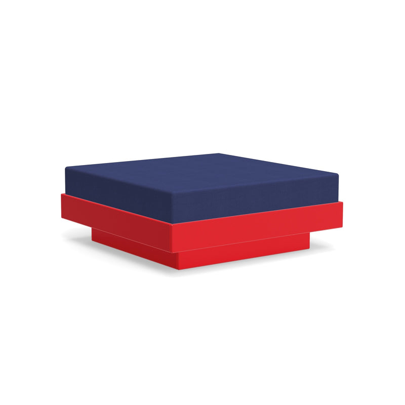 Platform One Ottoman - Loll Designs - Stools + Benches + Ottomans - Black - Charcoal - HORNE