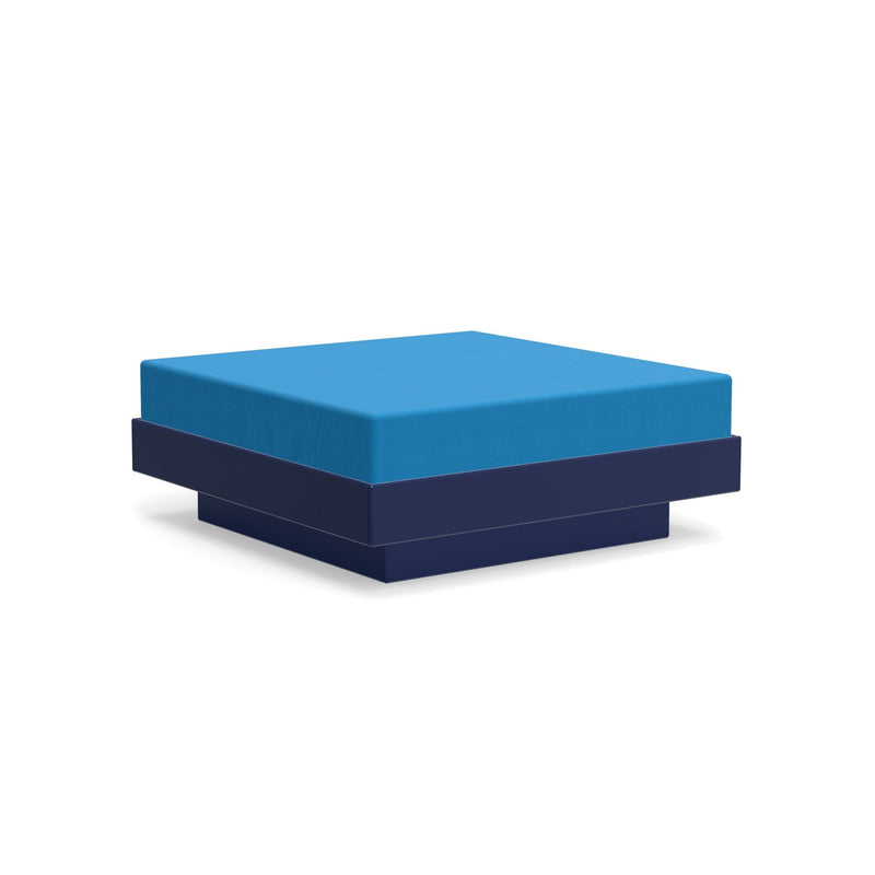 Platform One Ottoman - Loll Designs - Stools + Benches + Ottomans - Black - Charcoal - HORNE