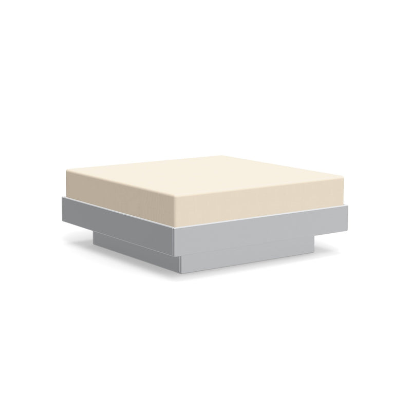Platform One Ottoman - Loll Designs - Stools + Benches + Ottomans - Black - Charcoal - HORNE