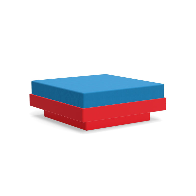 Platform One Ottoman - Loll Designs - Stools + Benches + Ottomans - Black - Charcoal - HORNE