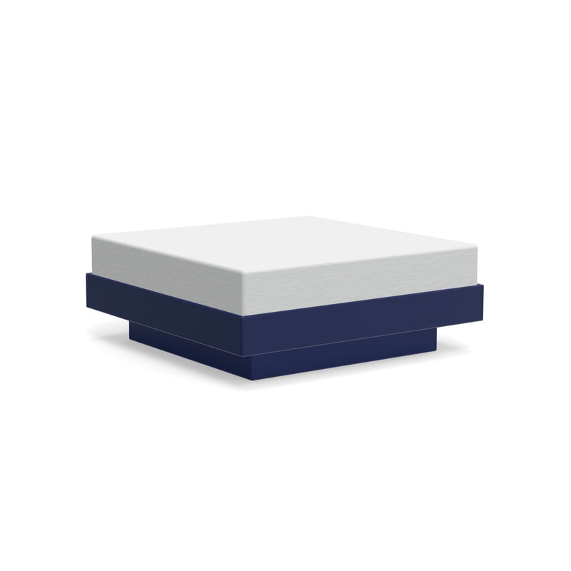 Platform One Ottoman - Loll Designs - Stools + Benches + Ottomans - Black - Charcoal - HORNE