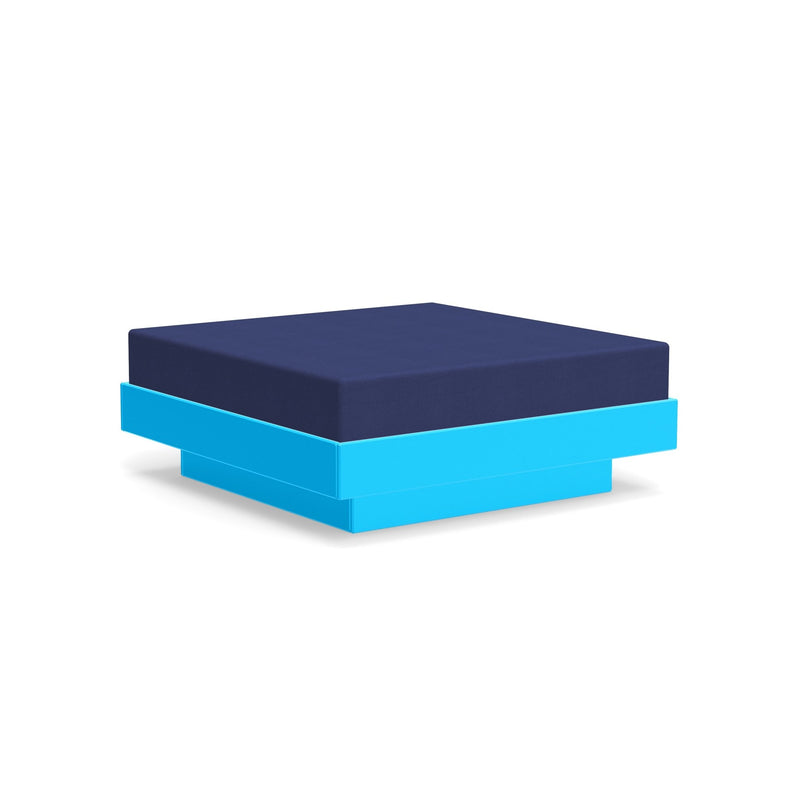 Platform One Ottoman - Loll Designs - Stools + Benches + Ottomans - Black - Charcoal - HORNE