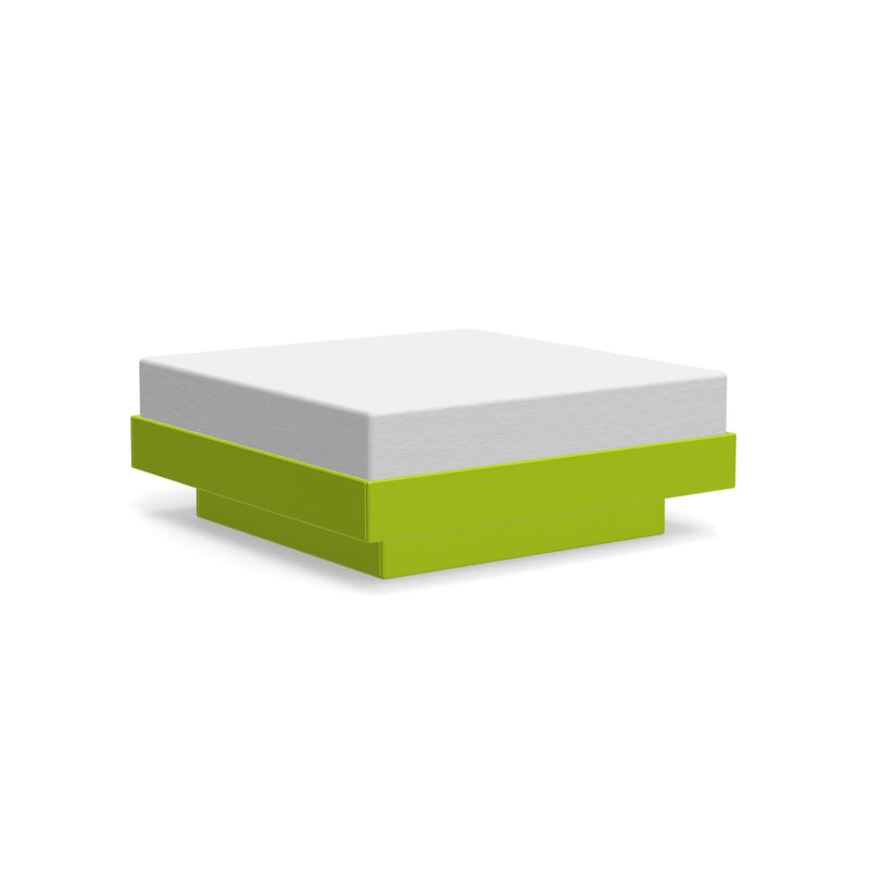 Platform One Ottoman - Loll Designs - Stools + Benches + Ottomans - Black - Charcoal - HORNE