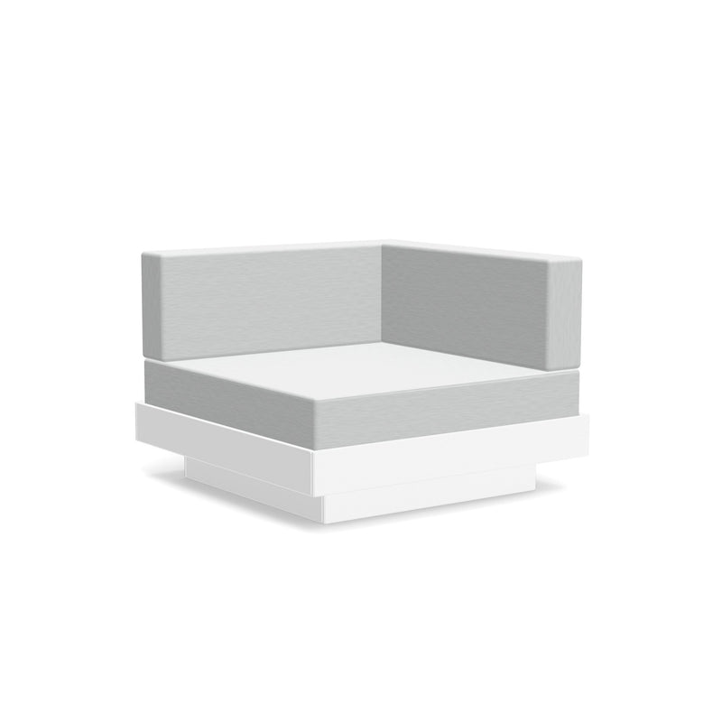 Platform One Sectional Corner - Loll Designs - Outdoor Furniture - Black - Charcoal - HORNE