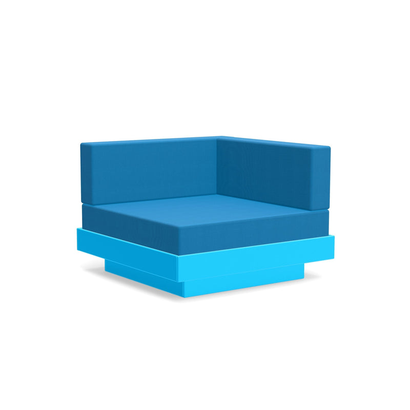 Platform One Sectional Corner - Loll Designs - Outdoor Furniture - Black - Charcoal - HORNE