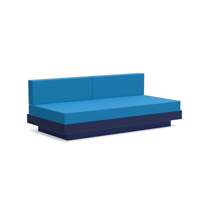 Platform One Sectional Sofa - Loll Designs - Outdoor Furniture - Black - Charcoal - HORNE