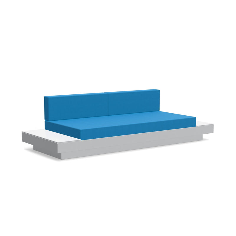 Platform One Sofa With Tables - Loll Designs - Outdoor Furniture - Black - Charcoal - HORNE
