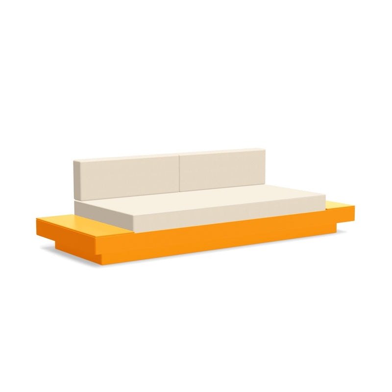Platform One Sofa With Tables - Loll Designs - Outdoor Furniture - Black - Charcoal - HORNE