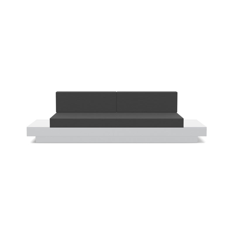 Platform One Sofa With Tables - Loll Designs - Outdoor Furniture - Black - Charcoal - HORNE
