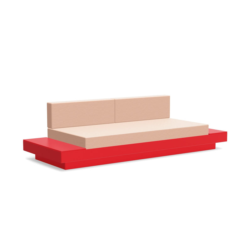 Platform One Sofa With Tables - Loll Designs - Outdoor Furniture - Black - Charcoal - HORNE