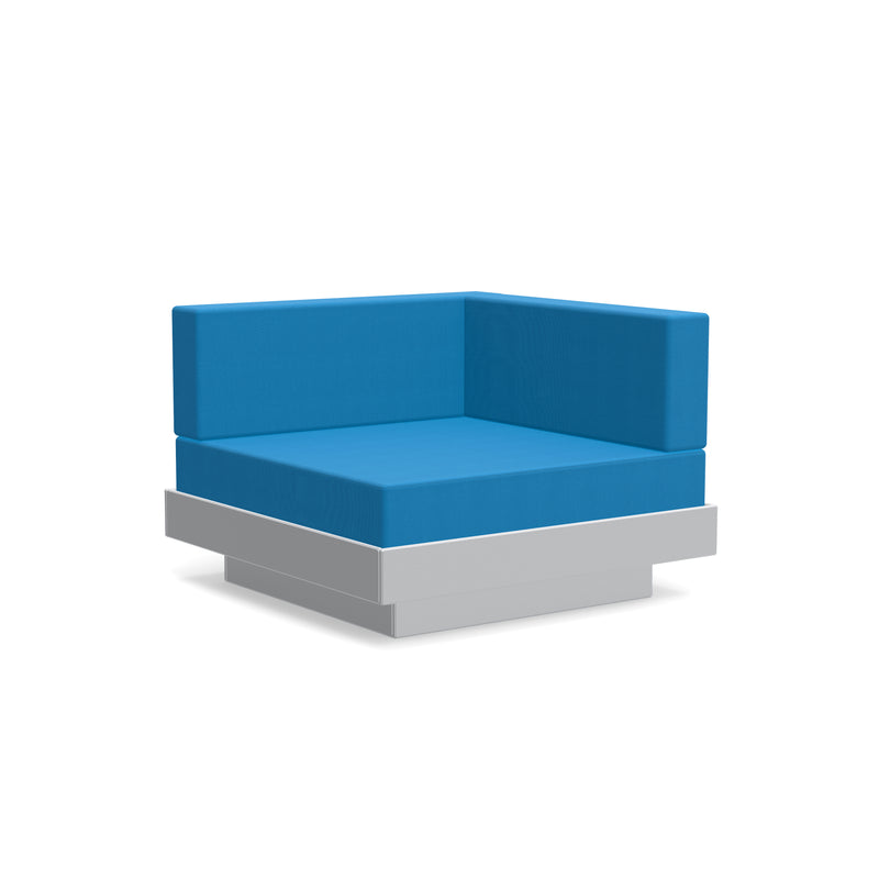 Platform One Sectional Corner - Loll Designs - Outdoor Furniture - Black - Charcoal - HORNE