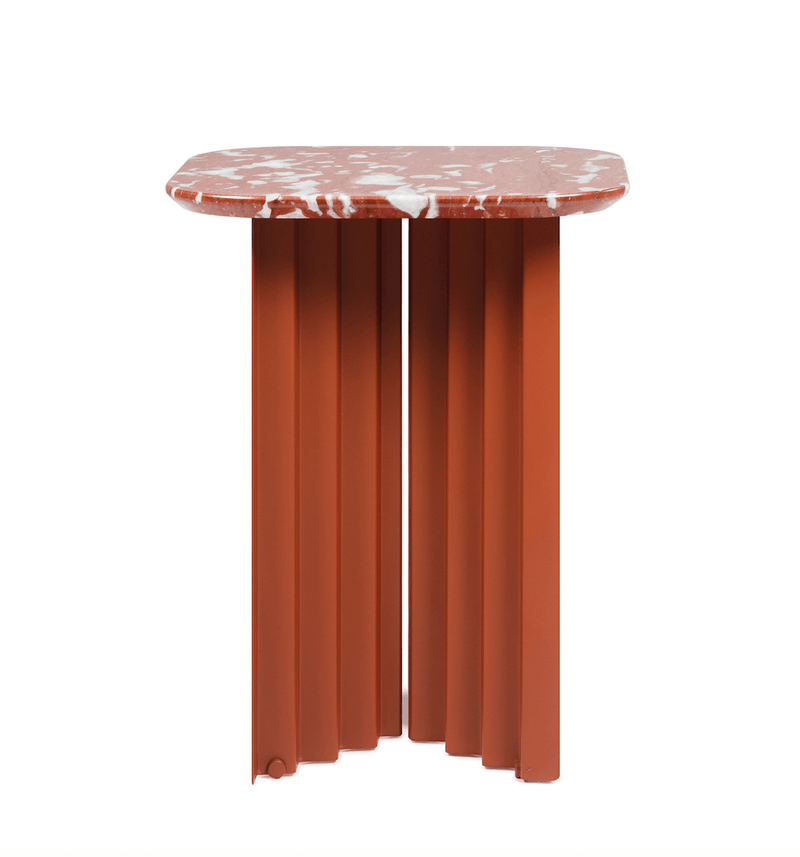 Plec Rectangular Coffee Table - Small - RS Barcelona - Tables + Desks - White Metal - HORNE