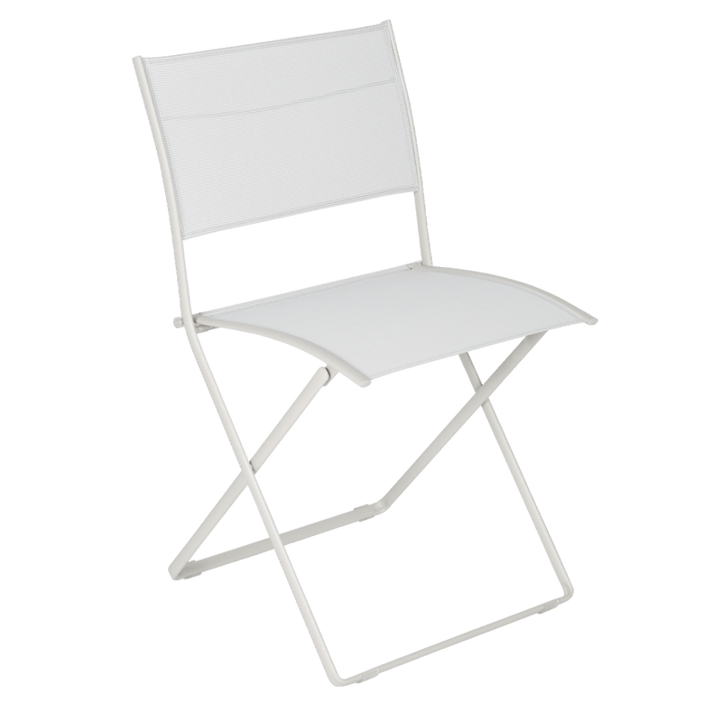 Plein Air Side Chair Stereo Fabric - Set of 2 - Fermob - Outdoor Furniture - Red Ochre - HORNE